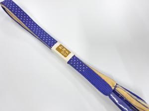 未使用品　正絹　手組帯締め